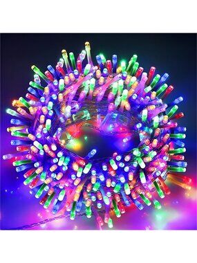 66FT 200 LEDs Christmas Lights Indoor String Lights 8 Mode , Multi Color